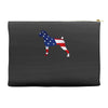 patriotic boxer Accessory Pouches