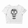 loco coco skul Crop Top