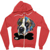 MY DOG Zipper Hoodie