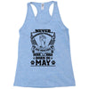 Never Underestimate Dog Rescuer Who Was Born May Racerback Tank