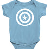 capitan america sticker vinyl decal Baby Onesie