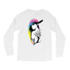 rainbow girl Long Sleeve Shirts
