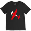 pilot flieger airplane flugzeug extra300 rc flyer V-Neck Tee