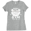 sloth's gym Ladies Fitted T-Shirt