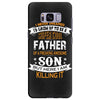 Super Cool Father Of A Freaking Awesome Son Samsung Galaxy S8 Plus