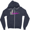 lady firefighter Zipper Hoodie