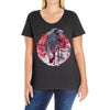 life is strange before the storm red raven Ladies Curvy T-Shirt