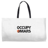 occupy mars Weekender Totes