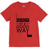 nerdy in a good way V-Neck Tee