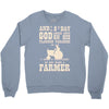 the 8th day god made farmers Crewneck Sweatshirt
