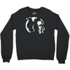 the crow die krahe horror Crewneck Sweatshirt