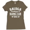 balboa boxing club Ladies Fitted T-Shirt