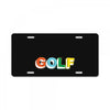 golf 3d License Plate