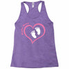 Baby Girl with Heart Any Name Customized Racerback Tank