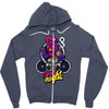 up all night Zipper Hoodie