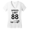 speed limit 88 Women's V-Neck T-Shirt