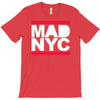 mad nyc new york city run fashion baseball jersey T-Shirt