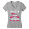 they call me gram partner in crime Women's V-Neck T-Shirt