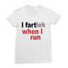 funny i fartlek Ladies Fitted T-Shirt