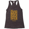 fun maze Racerback Tank