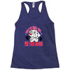 i'm the boss Racerback Tank