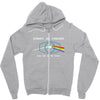 exclusive dark side of the matrix Zipper Hoodie