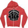 skateboard Zipper Hoodie