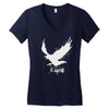 E Lang Women's V-Neck T-Shirt