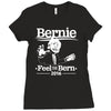 bernie sanders for president 2016 (2) Ladies Fitted T-Shirt
