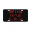 now i have a keyblade License Plate
