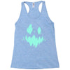 halloween face Racerback Tank