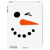 snowman face iPad 3 and 4 Case