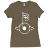 biophilia symbol Ladies Fitted T-Shirt