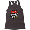 pizza time Racerback Tank