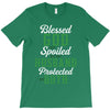 blessed god by spoiled by my husband protected by both T-Shirt