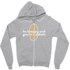 im hungry and youre a potato Zipper Hoodie