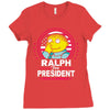 ralph for prez Ladies Fitted T-Shirt