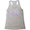 hologram lotus Racerback Tank