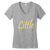 little Women's V-Neck T-Shirt