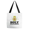Holly Guacamole Tote Bags