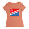 bazooka joe bubble gum logo ideal birthday present or gift Women's Triblend Scoop T-shirt