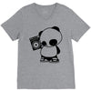 panda V-Neck Tee