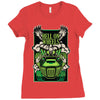 hell on wheels version two Ladies Fitted T-Shirt