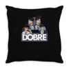 Dobre Twins Throw Pillow