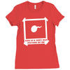 this is an old picture of me Ladies Fitted T-Shirt