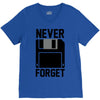 never forget floppy disk V-Neck Tee