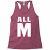 All M Racerback Tank