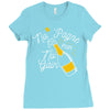 no 'pagne no gain Ladies Fitted T-Shirt