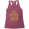 queens are born in 1979 Racerback Tank