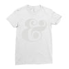 ampersand Ladies Fitted T-Shirt